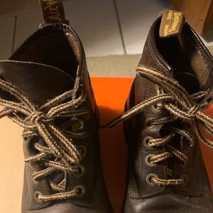 Women’s Doc Martens in brown leather